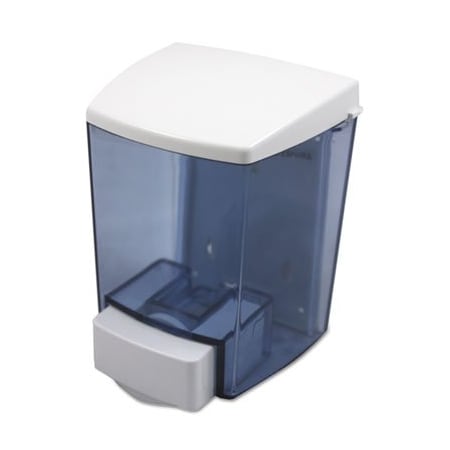 Unisan Impact, CLEARVU ENCORE LIQUID SOAP DISPENSER, 30 OZ, 4.5in X 4in X 6.25in, BLACK/WHITE 9330